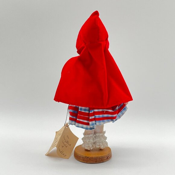 Vintage Bradley Dolls Original Little Red Riding Hood 1977 Big Eyes Storybook‎ - Picture 3 of 10